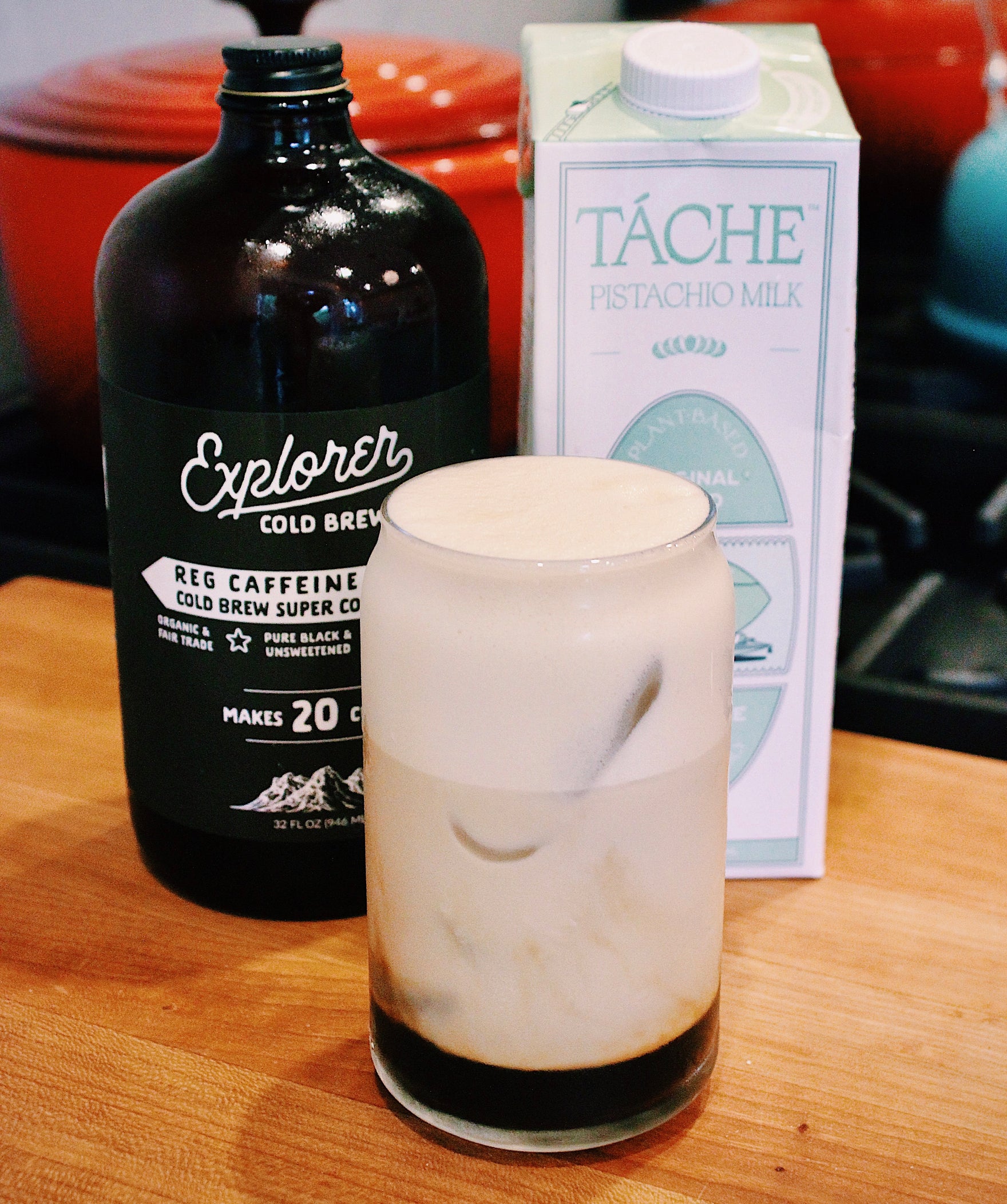 Pistachio Iced Latte Recipe