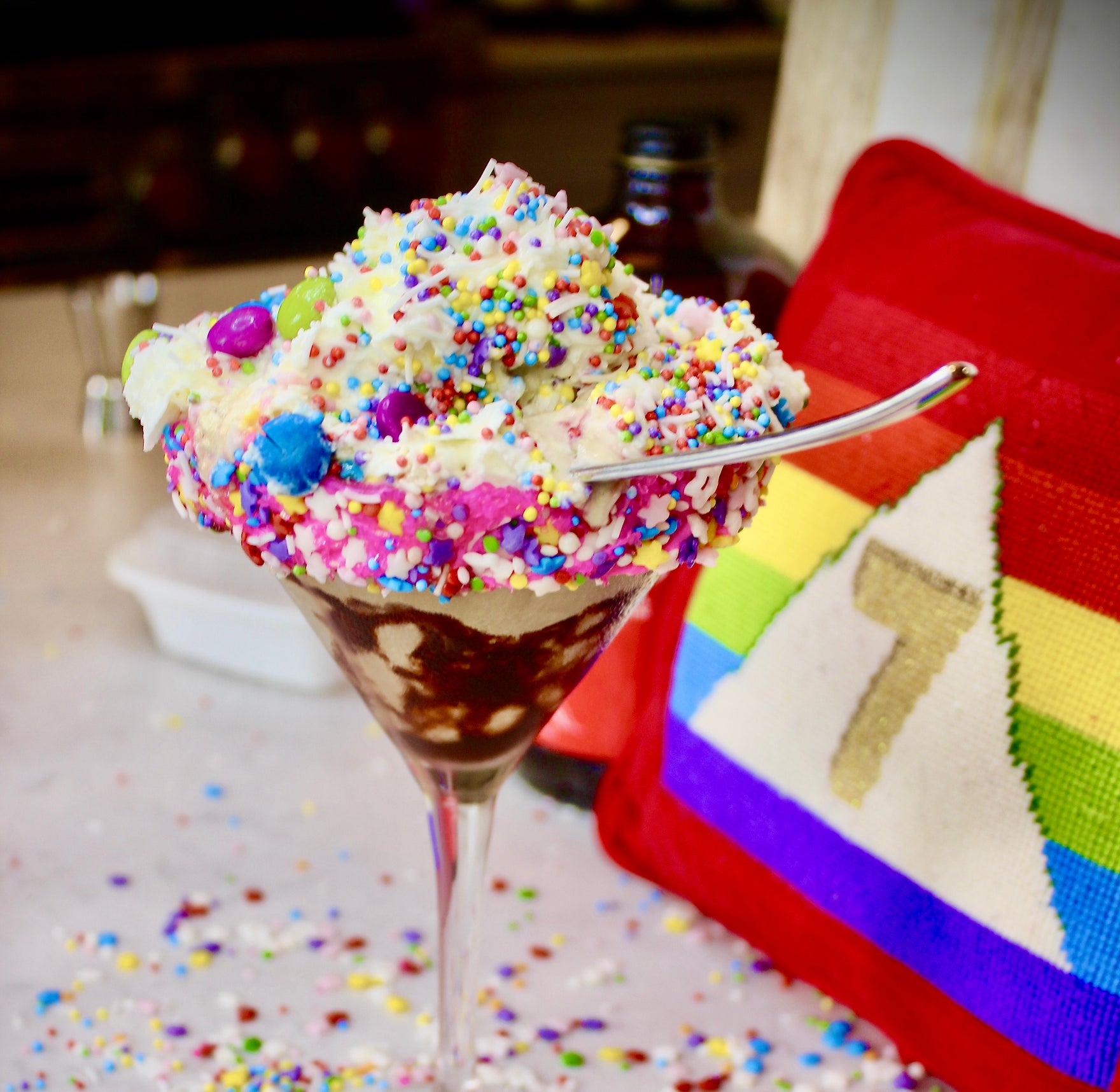 Boozy Pride Cold Brew Affogato Recipe