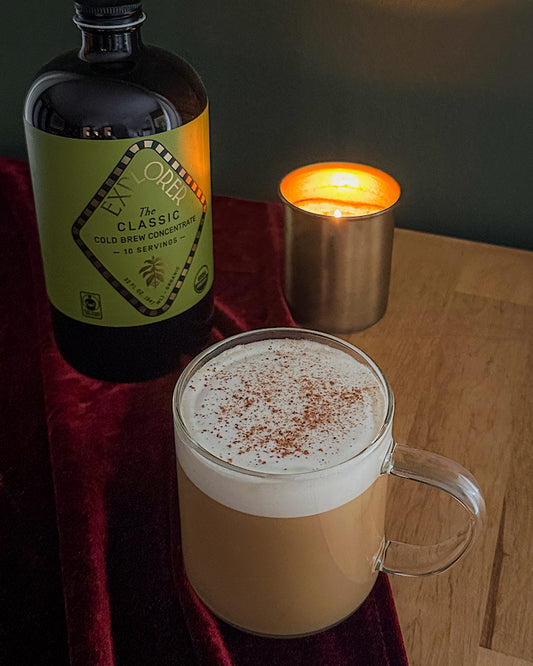 Cold Brew Eggnog Latte