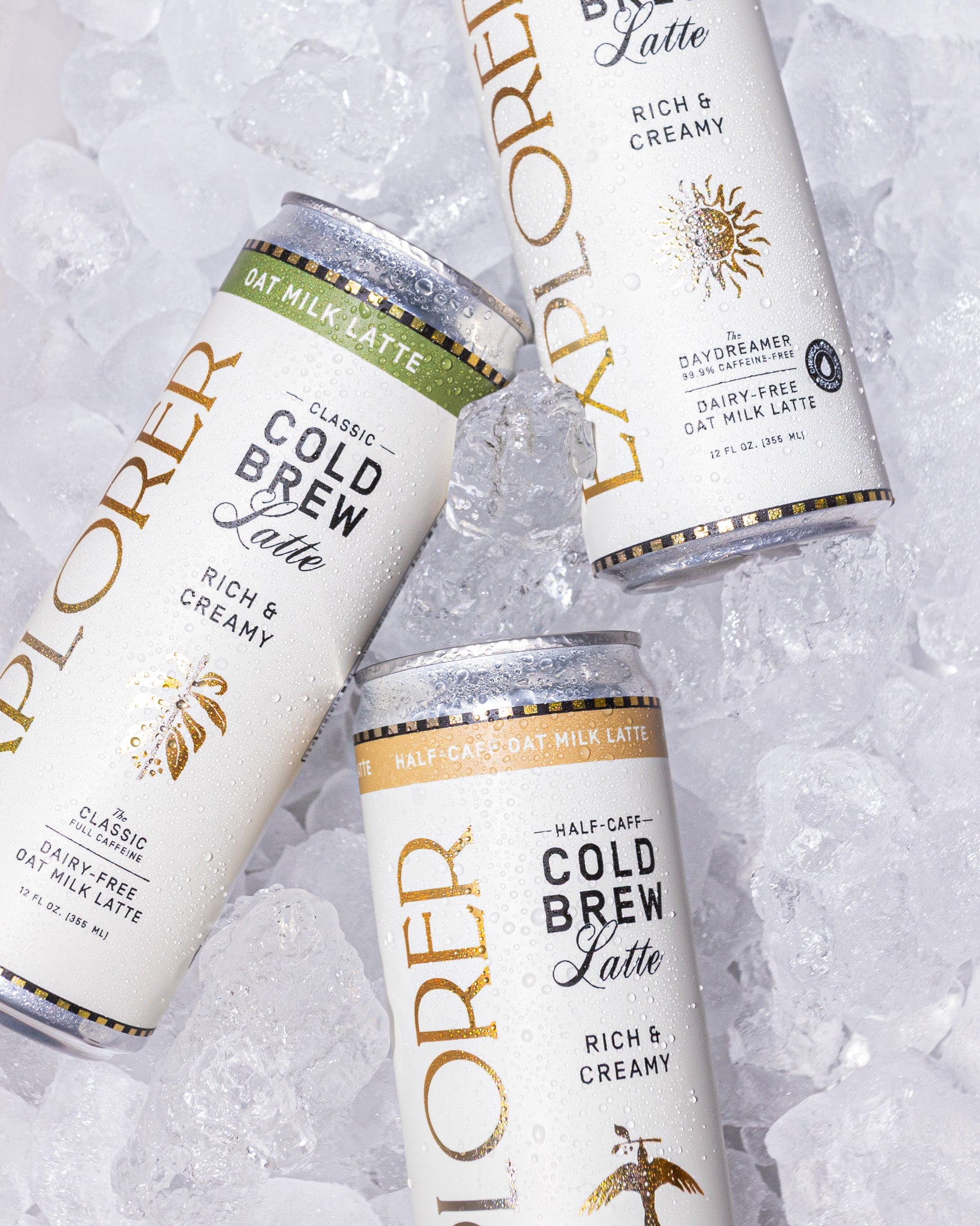 ミルクページ Cold Brew Oat Latte | Choose Your Caffeine Level | Rich & Creamy