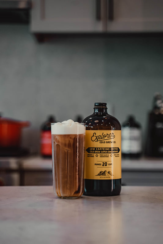 Cold Brew with Vanilla Sweet Cream Cold Foam and Cold Brew