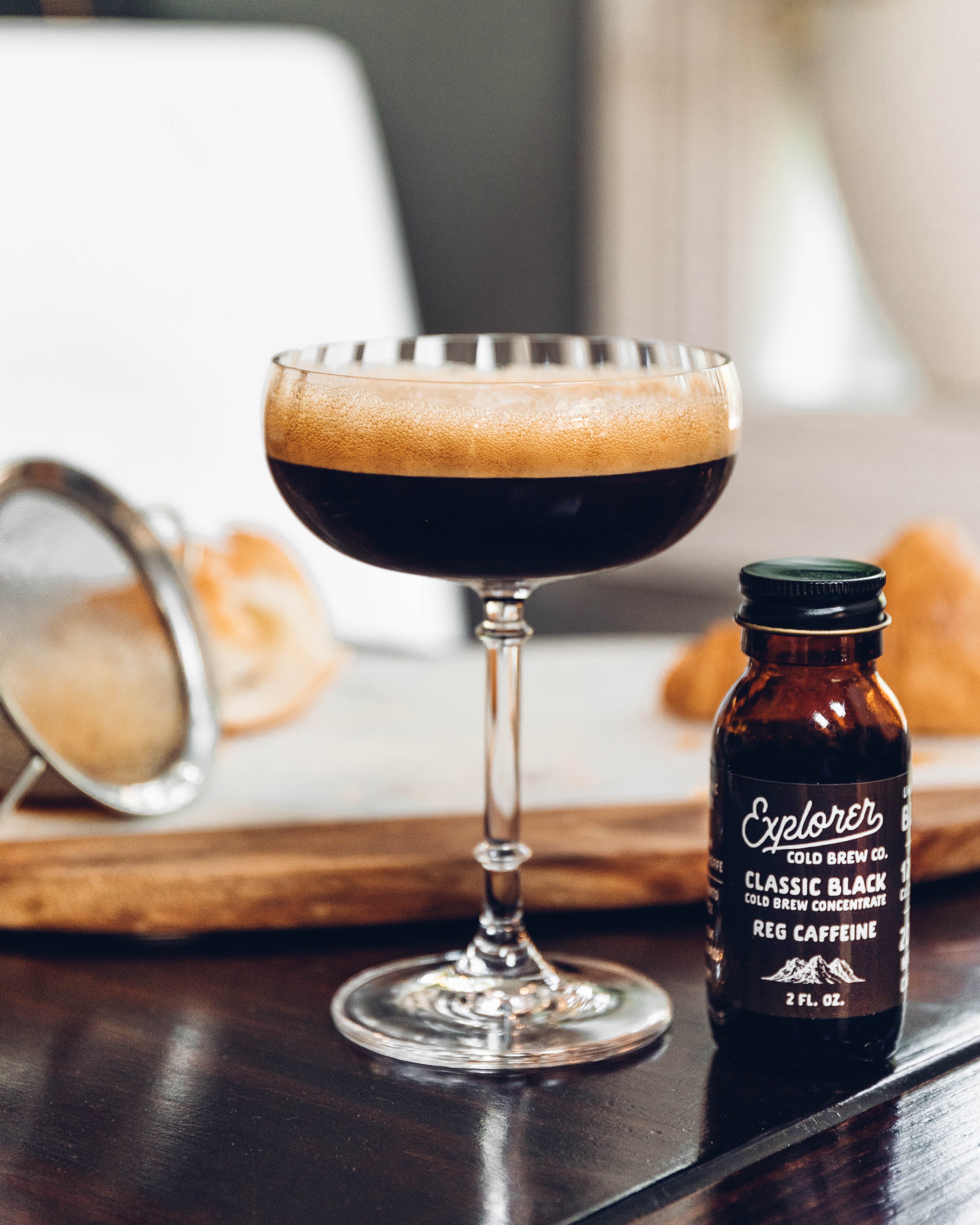 Cold shop pressed espresso