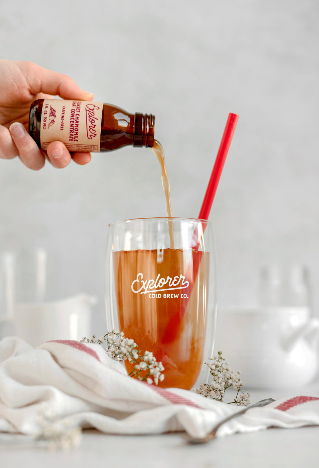 Iced Sunset Chamomile Chai Tea Recipe