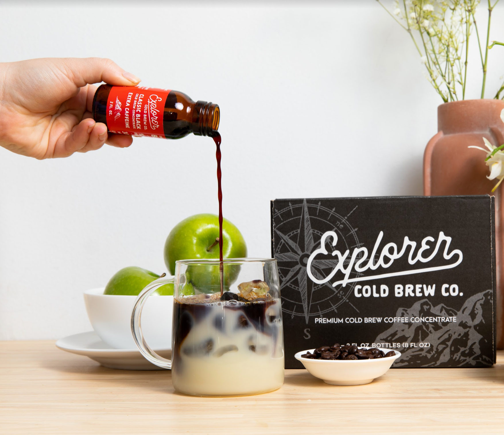 Coconut Cold Brew Iced Latte Recipe