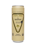 RTD Cold Brew Cans | Choose Your Caffeine Level | Unsweetened 12-Pack