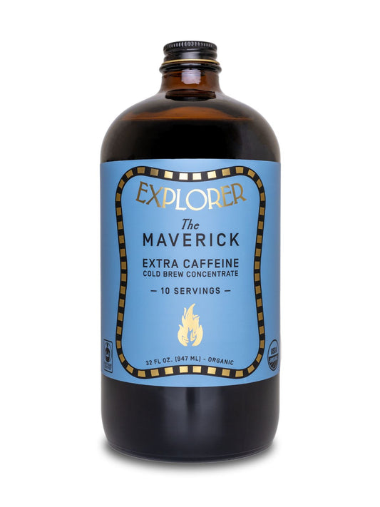 The Maverick Extra Strength Cold Brew Concentrate | 32oz | Makes 20 Cups