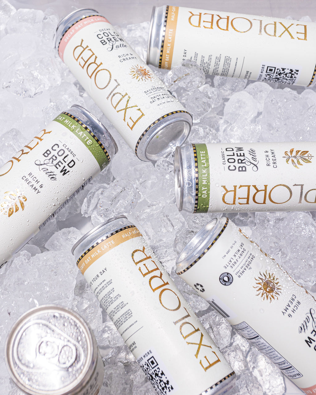 Cold Brew Oat Latte | Choose Your Caffeine Level | Rich & Creamy 12-Pack