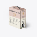 Cold Brew on Tap - 128oz Box | Choose Your Caffeine Level | Unsweetened | 20-25 Servings